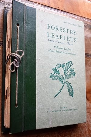 FORESTRY LEAFLETS - Forestry Commission Forest Record No.s 1, 5, 6, 7, 8, 9, 10, 11, 14, 15, 24, ...