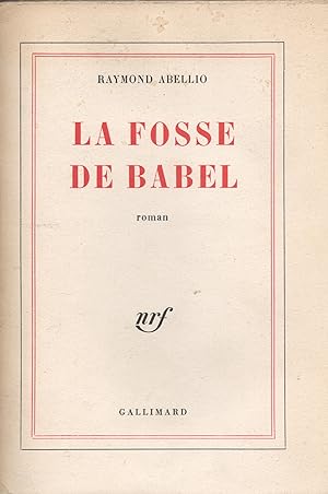 Image du vendeur pour La Fosse de Babel mis en vente par Sutton Books