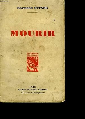 Seller image for Mourir for sale by Le-Livre