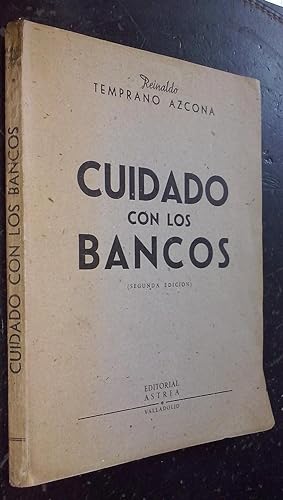 Seller image for Cuidado con los bancos for sale by Librera La Candela