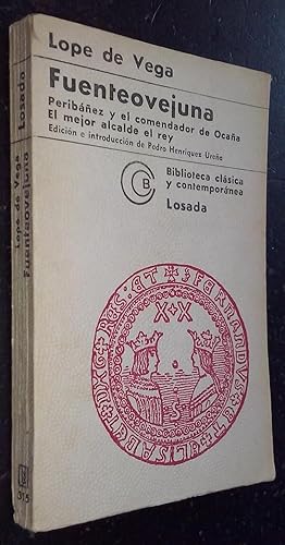 Imagen del vendedor de Fuenteovejuna. Peribaez y el comendador de Ocaa. El mejor alcalde el rey a la venta por Librera La Candela