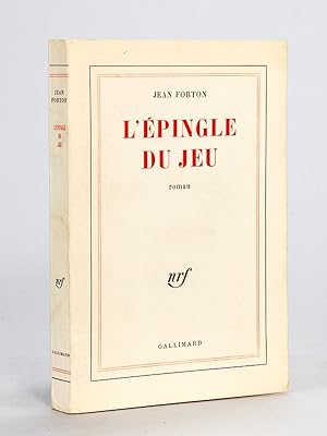 Image du vendeur pour L'Epingle du Jeu [ Livre ddicac par l'auteur ] mis en vente par Librairie du Cardinal