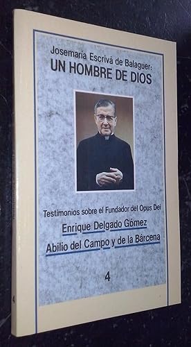 Bild des Verkufers fr Josemara Escriv de Balaguer: Un hombre de Dios zum Verkauf von Librera La Candela