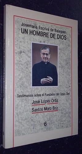 Imagen del vendedor de Josemara Escriv de Balaguer: Un hombre de Dios a la venta por Librera La Candela