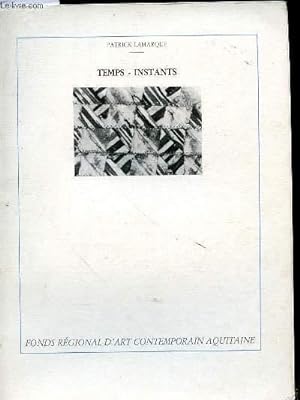Image du vendeur pour Temps - Instants mis en vente par Le-Livre