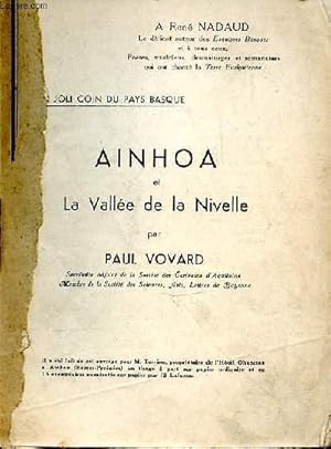 Seller image for Un joli coin du Pays Basque. Ainhoa et la Valle de la Nivelle for sale by Le-Livre