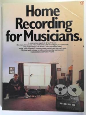 Immagine del venditore per Home recording for musicians venduto da Cotswold Internet Books