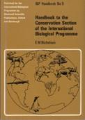 Image du vendeur pour Handbook to the Conservation of the International Biological Programme. mis en vente par Buchversand Joachim Neumann