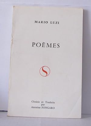 Immagine del venditore per Pomes choisis et traduits par Antoine Fongaro venduto da Librairie Albert-Etienne