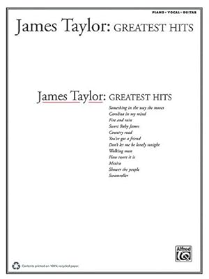 Bild des Verkufers fr James Taylor -- Greatest Hits zum Verkauf von AHA-BUCH GmbH