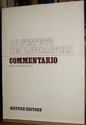 Imagen del vendedor de LO STATUTO DEI LAVORATORI a la venta por Fbula Libros (Librera Jimnez-Bravo)