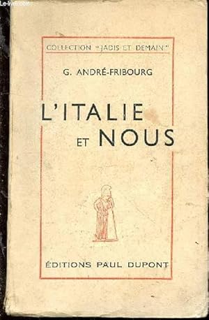 Seller image for Jadis et demain. L'Italie et Nous for sale by Le-Livre