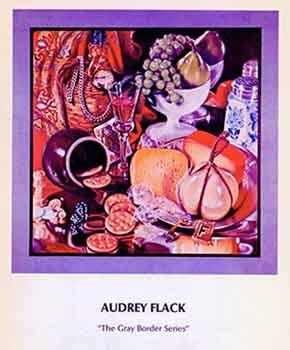 Bild des Verkufers fr Audrey Flack: ?The Gray Border Series.? April 10 - May 1, 1976. Louis K. Meisel Gallery. New York, NY. [Exhibition catalogue]. zum Verkauf von Wittenborn Art Books