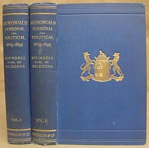 Bild des Verkufers fr Memorials Part II : Personal And Political 1865 - 1895 [ 2 volumes complete ] zum Verkauf von Eastleach Books