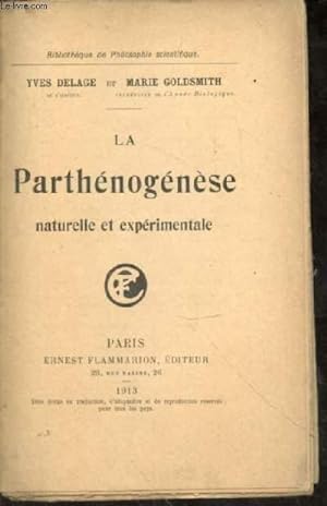 Imagen del vendedor de La Parthnognse naturelle et exprimentale a la venta por Le-Livre