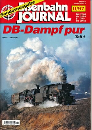 Bild des Verkufers fr Eisenbahn-Journal Sonderausgabe II/97: DB-Dampf pur. Teil 1. zum Verkauf von Versandantiquariat  Rainer Wlfel