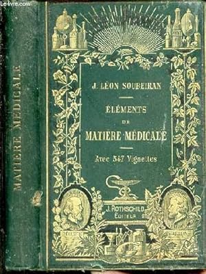 Seller image for Elments de matire mdicale. Avec 547 vignettes for sale by Le-Livre