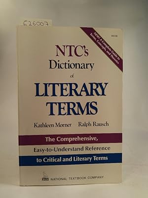 Seller image for Ntc's Dictionary of Literary Terms (Ntc Dictionaries) for sale by ANTIQUARIAT Franke BRUDDENBOOKS