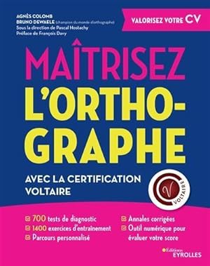 maîtrisez l'orthographe avec la certification Voltaire