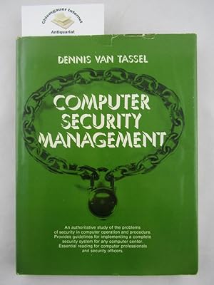 Seller image for Computer Security Management. for sale by Chiemgauer Internet Antiquariat GbR
