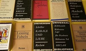 DDR - Reclam - Sammlung (96x verschiedene und alte Titel, aus den DDR-Jahren) -------- 1. Maxim G...