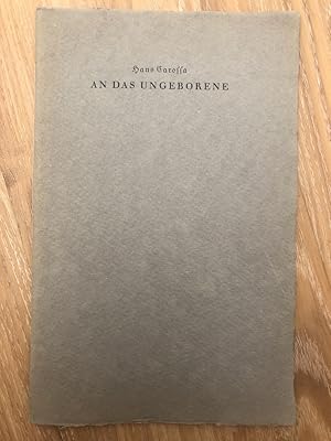 An das Ungeborene