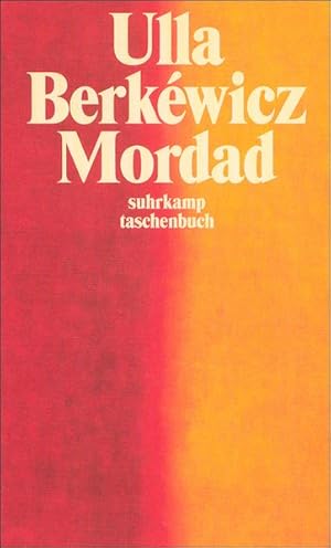 Bild des Verkufers fr Mordad (suhrkamp taschenbuch) zum Verkauf von Versandantiquariat Felix Mcke