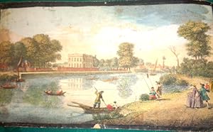 The Thames View. c1750 The Bishop's Palace Fulham?