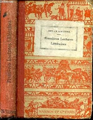 Seller image for Premires lectures littraires avec notes et notices for sale by Le-Livre