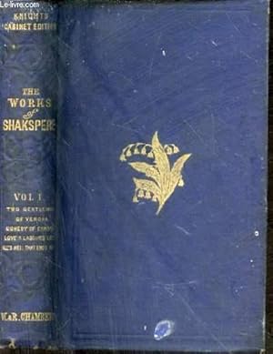 Bild des Verkufers fr The works of William Shakspere dramatic and poetical. Volume 1 zum Verkauf von Le-Livre