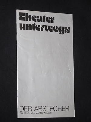 Seller image for Programmheft Theater unterwegs Mnchen 1982/83. DER ABSTECHER von Martin Walser. Insz.: Oswald Dpke, Bhnenbild/ Kostme: Heinz Eickmeyer, techn. Ltg.: Klaus Philippi. Mit Michael Gahr, Rick Parse, Joost Siedhoff, Edith Behleit for sale by Fast alles Theater! Antiquariat fr die darstellenden Knste