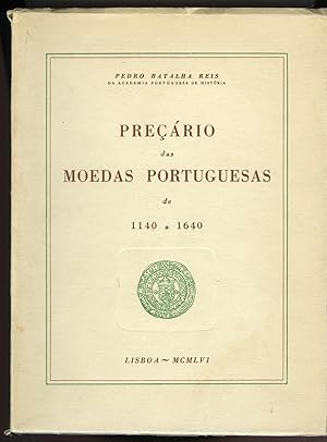 Imagen del vendedor de Prerio das Moedas Portuguesas de 1140 a 1640 a la venta por Charles Davis