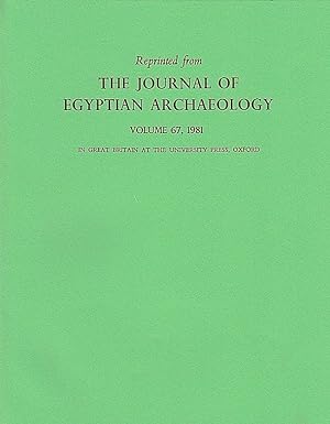 Bild des Verkufers fr Notes on Two Tomb Chapels at Gza. (The Journal of Egyptian Archaeology). zum Verkauf von Librarium of The Hague