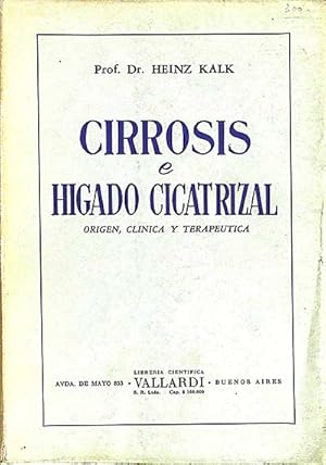 Image du vendeur pour Cirrosis e higado cicatrizal mis en vente par Tik Books GO