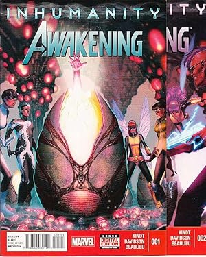 Bild des Verkufers fr Inhumanity #1-2 plus Inhumanity Awakening #1-2 (2014) Comics x 4 zum Verkauf von Booklover Oxford