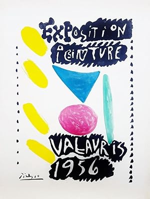 Exposition Peinture Vallauris 1956