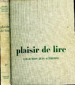 Seller image for Plaisir de lire. Classe de troisime for sale by Le-Livre