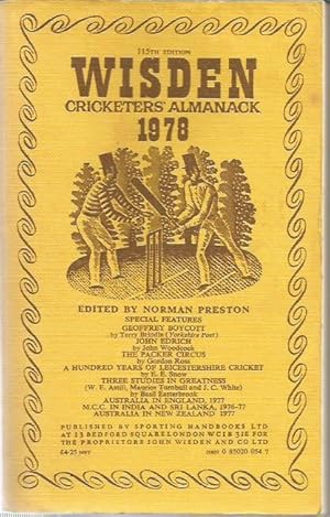 Wisden Cricketers' Almanack 1978 (115th edition)