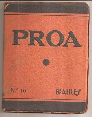 Seller image for PROA - No. 10 - Mayo de 1925 (Ao segundo) for sale by Buenos Aires Libros
