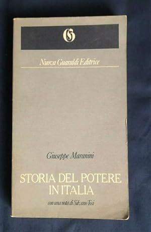 Seller image for Storia del potere in Italia, 1848-1967. for sale by FIRENZELIBRI SRL