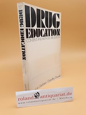 Seller image for Drug Education: Content and Methods (Series in Health Education) for sale by Roland Antiquariat UG haftungsbeschrnkt