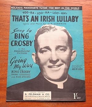 Too-Ra Loo-Ra Loo-Ral: That's an Irish Lullaby.