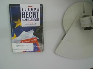 Seller image for Europarecht: Schnell erfat (Recht - schnell erfasst) for sale by Antiquariat Bookfarm