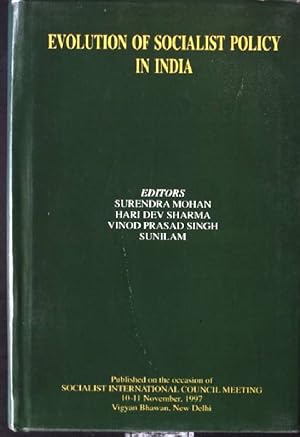 Seller image for Evolution of Socialist Policy in India for sale by books4less (Versandantiquariat Petra Gros GmbH & Co. KG)