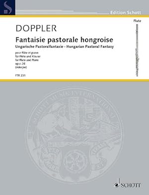 Bild des Verkufers fr Fantaisie pastorale hongroise op.26fr Flte und Klavier zum Verkauf von AHA-BUCH GmbH