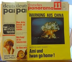deutsches Panorama Nr. 1/2 + 3 (1966) + 11 + 16 (1967)