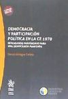 Bild des Verkufers fr Democracia y Participacin Poltica en la CE 1978 zum Verkauf von Agapea Libros