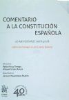 Comentario a la Constitución Española. Libro-Homenaje a Luis López Guerra. 2 Tomos 40 Aniversario...