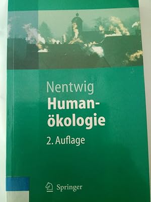 Bild des Verkufers fr Humankologie - Fakten - Argumente - Ausblicke zum Verkauf von Versandantiquariat Jena