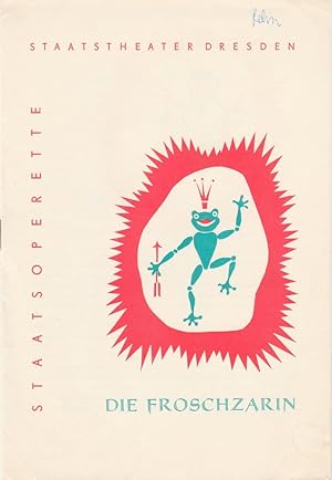 Seller image for Programmheft Die Froschzarin von Henn Haas Premiere 1. Dezember 1963 Spielzeit 1963 / 64 Heft 3 for sale by Programmhefte24 Schauspiel und Musiktheater der letzten 150 Jahre